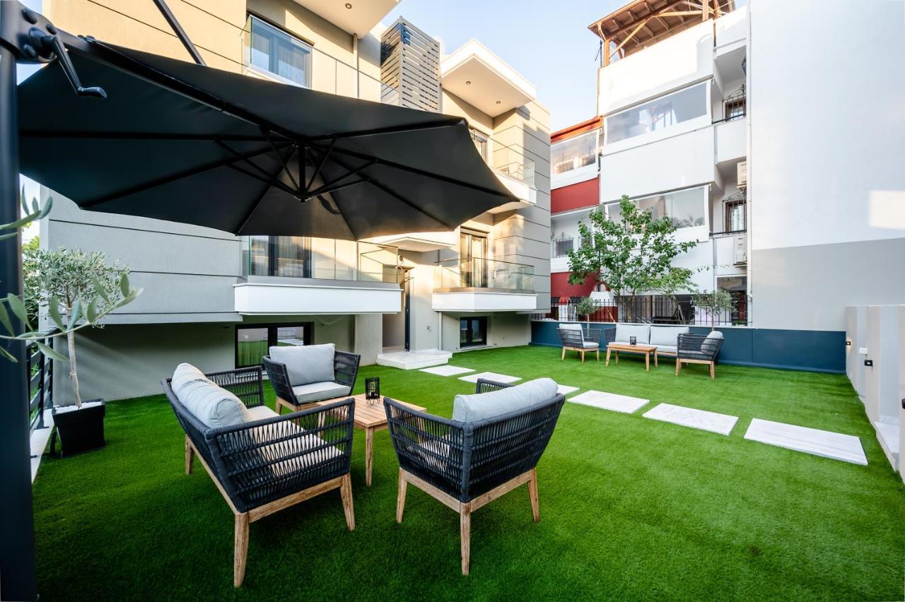 Blue Wave Luxury Suites Nea Iraklitsa Экстерьер фото