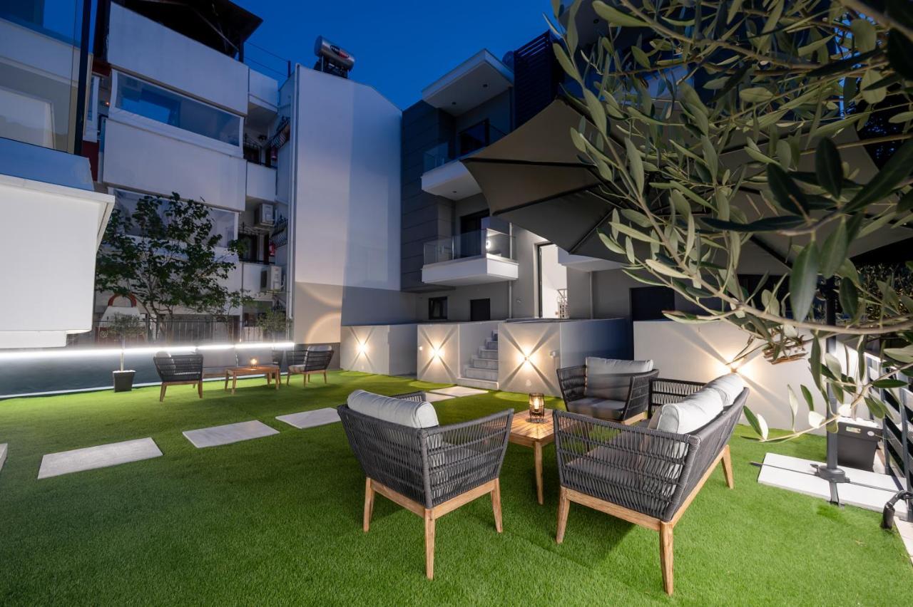 Blue Wave Luxury Suites Nea Iraklitsa Экстерьер фото